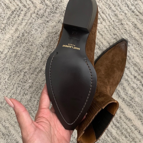 Saint Laurent Lukas ankle boot - Picture 5 of 5